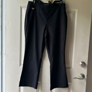 Nanette Lepore Ankle Pants Pull On, Ankle Pants in Very Black Size M. NWT